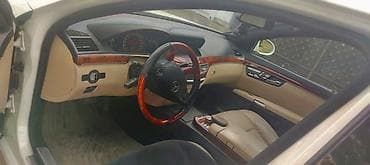 бизнем: Mercedes-Benz S-Class: 2007 г., 3.5 л, Автомат, Бензин, Седан — 6