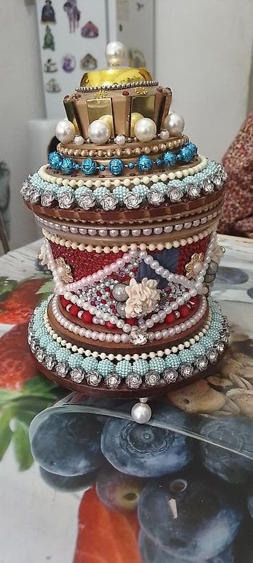 шкатулки для украшений: Декоративная шкатулка-купол ручной работы - Авторская шкатулка — 2