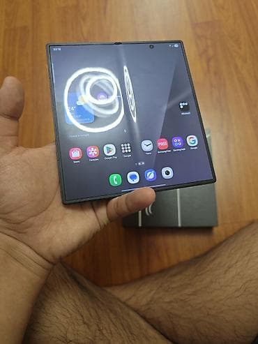 Техника жана электроника: Samsung Galaxy Z Fold 7, Колдонулган, 256 ГБ, түсү - Кара, 2 SIM — 9