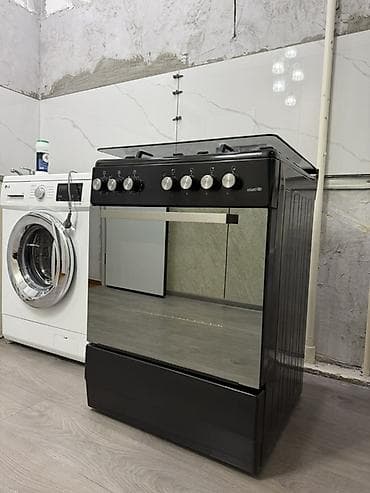 Компрессоры: Плита газо-электрическая (комбинированная) Elletto, цвет черный. - — 5