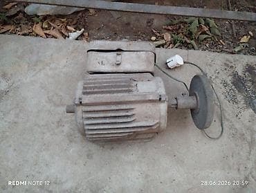 Электродвигатель с точильным кругом (самодельный наждак на базе at lalafo.kg Электродвигатель с точильным кругом (самодельный наждак на базе