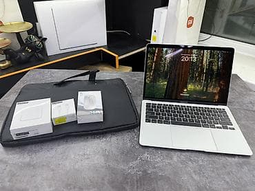 Ноутбуки Apple (MacBook): Для учебы, Б/у, Apple M1, ОЗУ, RAM: 8 ГБ, В рассрочку — 1
