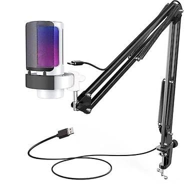 Микрофон с корнштейном Петличка петля запись интервью видео блог at lalafo.kg Микрофон с корнштейном Петличка петля запись интервью видео блог