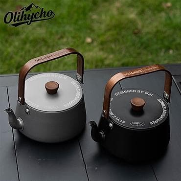 fire maple: Чайник заварочный (чёрный), 18х15х14см, WELLHIKE (WK043902) - — 3