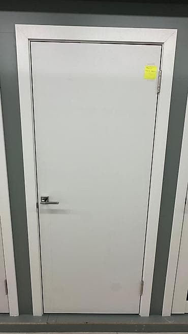 Пластиковые двери: Межкомнатная дверь в современном минималистичном стиле. - Полотно — 1