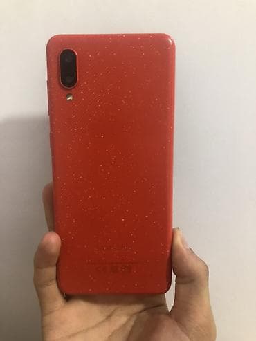 samsung edge: Samsung Galaxy A02, 32 ГБ, цвет - Красный — 1