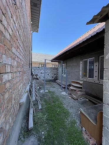 алтын ордо ж м: Продаётся участок с домом по готовому проекту - почти завершён (80%) — 4