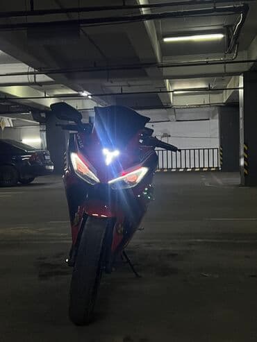 купить бу электромотоцикл: Yamaha YZF-R3 Элетробайк 72V-35A/h 4000w (4кВт) Мотор-Колесо запас — 1