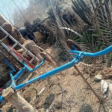 ротационная борона: Грабли-ворошилки колесно-пальцевые, прицепные к трактору. Описание: - — 4
