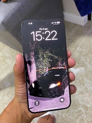режим 12 с: IPhone 15 Pro Max, Б/у, 256 ГБ, Black Titanium, Чехол, 79 % — 1