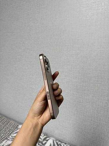 iphone new: IPhone 16 Pro, 256 ГБ, Desert Titanium, Кабель, Коробка, 90 % — 3