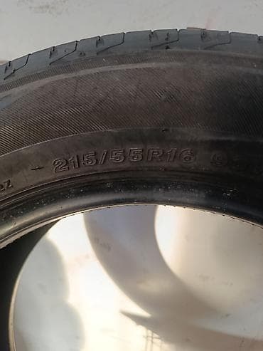 rf 2: Шины 215 / 55 / R 16, Лето, Б/у, 1 шт, Легковые, Bridgestone — 4