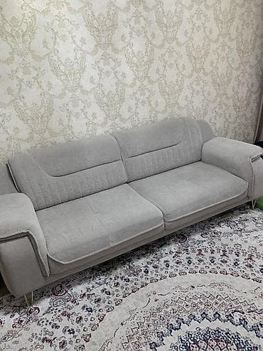 Диваны: Прямой диван, Б/у — 3