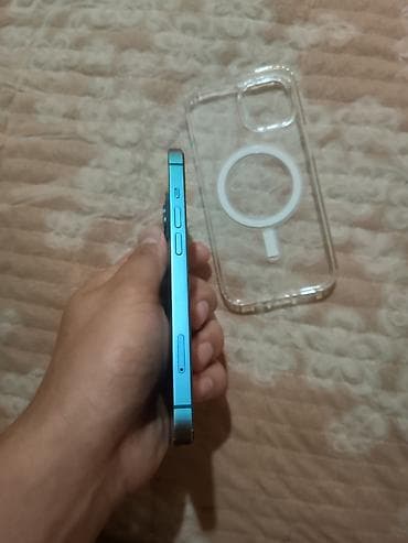 Техника жана электроника: IPhone 13, Колдонулган, 128 ГБ, Көк, Каптама, 91 % — 5