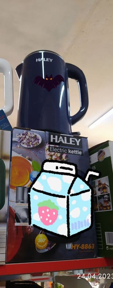 чайник новый: Электрический чайник, Новый, Платная доставка — 5