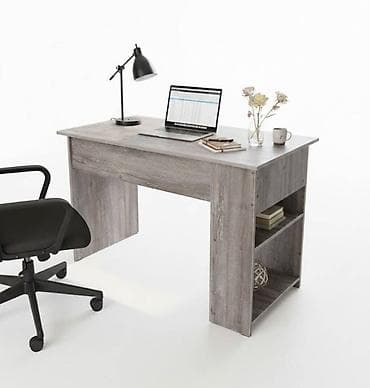 Компьютерный стол, С полками