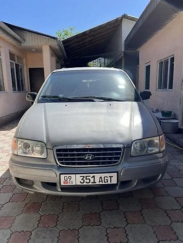 Hyundai Trajet: 2002 г., 2.7 л, Автомат, Бензин, Минивэн — 2