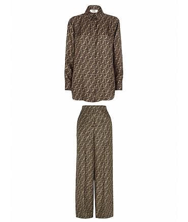 Личные вещи: Костюм женский Fendi с фирменным монограммным принтом FF — 3