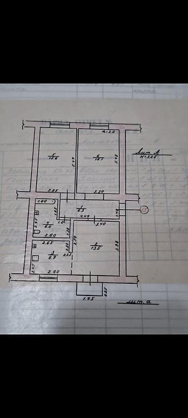 2 bedroom: 3 комнаты, 67 м², Филармония Сталинка, 3 этаж, Косметический ремонт — 8