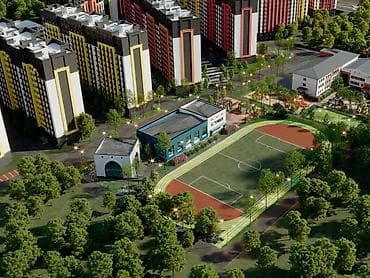 ква: Строится, Элитка, 1 комната, 45 м² — 6