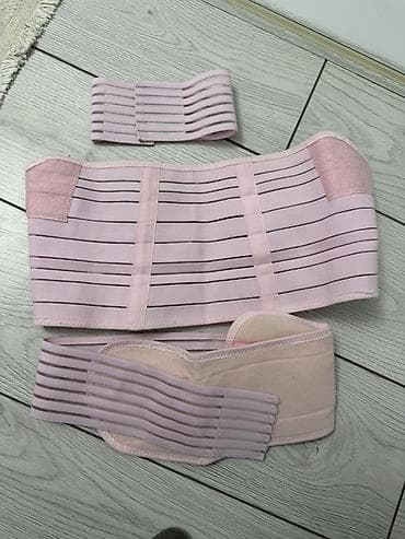 Послеродовой/поддерживающий бандаж для живота и талии (комплект из 3