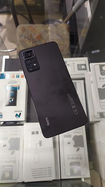 phone 6: Redmi, Redmi Note 11 Pro, Б/у, 128 ГБ, цвет - Черный, 2 SIM — 4