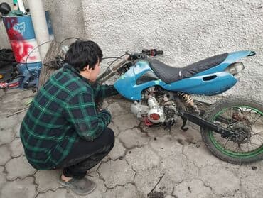 пидбайк бу: Питбайк 125 куб. см, Бензин, Взрослый, Б/у — 4