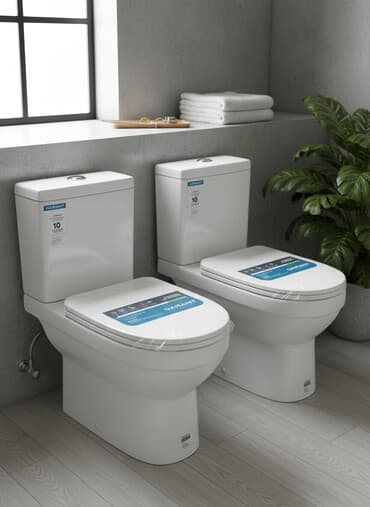 бишкек унитазы сантехника: Унитаз Напольный, Новый, Материал: Керамика — 1