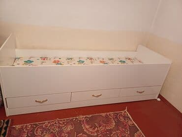 стул для офиса купить: Спальный гарнитур, Двуспальная кровать, ДСП, цвет - Бежевый — 10