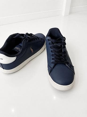 кеды polo: Мужские кроссовки, 42, Polo Ralph Lauren, Б/у, цвет - Синий, Самовывоз — 3