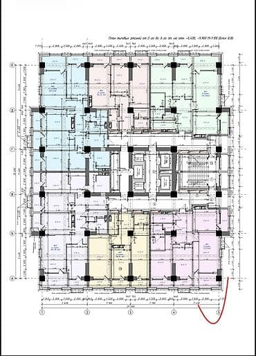 Продажа квартир: 3 комнаты, 130 м², Элитка, 2 этаж, Готовая ПСО (под самоотделку) — 8
