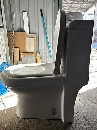 Сантехника: Унитаз Полго орнотуу, Материалы: Фарфор — 1