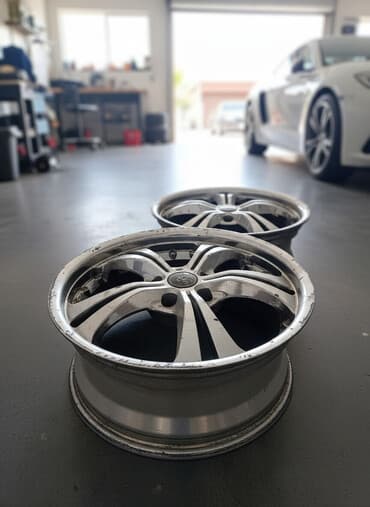 титановые диски на ниву бу: Литые Диски R 18 Комплект, отверстий - 5 — 1