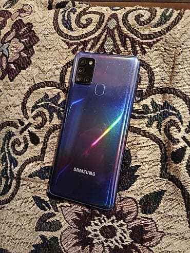 vr купить: Samsung Galaxy A21S, Б/у, 32 ГБ, цвет - Синий, 2 SIM — 5