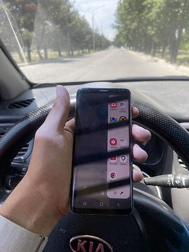 Samsung Galaxy S9, Б/у, 64 ГБ, цвет - Черный, 2 SIM
