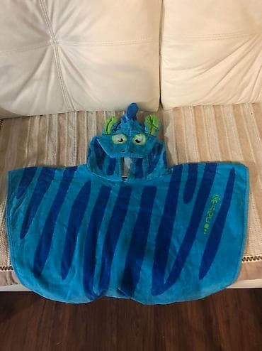 Полотенце - накидка для ребенка Идеально на пляж и в бассейн. Не