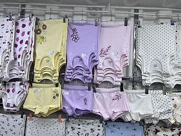 одежда для малыша: Детские трусики из хлопка с принтами Пара трусики + майки размер 26-34 — 10