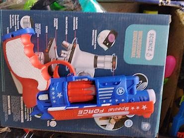 купить дробовик игрушечный: Игровой бластер с мягкими пулями - Тип: пружинный игрушечный бластер — 2