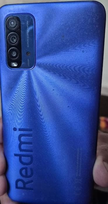 macbook 2017: Redmi, Redmi 9T, Б/у, 64 ГБ, цвет - Синий — 1