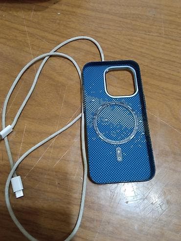 Техника и электроника: IPhone 15 Pro, Новый, 128 ГБ, Серебристый, Кабель, 88 % — 5