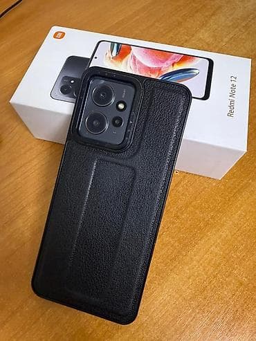 телефоны до 5000: Redmi, Redmi Note 12, цвет - Черный, 2 SIM — 3