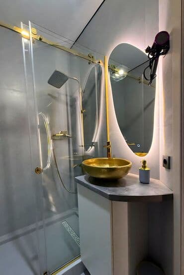 памишения аренда: 1 комната, Душевая кабина, Постельное белье, Кондиционер — 9