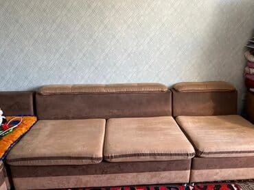 Раскладные диваны: Продается большой диван🔆 - состояние отличное✅ - угловой и раскладной✅ — 3