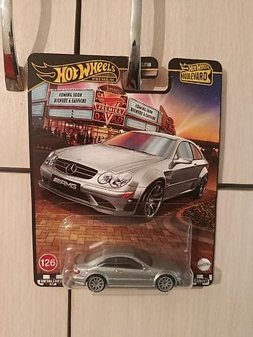 nine bot: Hot Wheels Premium за пол цены - Mercedes-Benz CLK63 AMG Black — 2