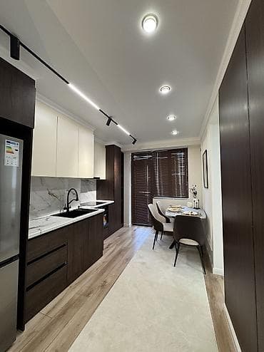 Квартиры: 2 комнаты, 42 м², Элитка, 10 этаж, Дизайнерский ремонт — 2