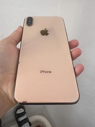 i̇pad pro m5: IPhone Xs Max, Б/у, 64 ГБ, Золотой, Чехол, 80 % — 4