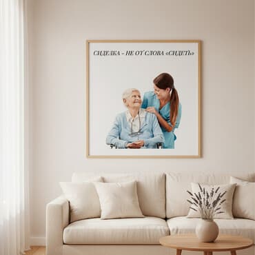 сиделка помощница по дому: Багуучу киши 6 жылдан ашык тажрыйба, Толук жумуш күнү — 5