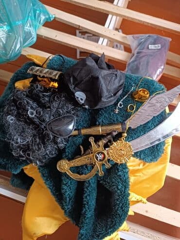 костюмы прокат: Комплект костюмов, включающий костюм дракона с зеленым плюшевым — 3