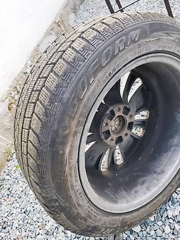 Колеса в сборе 235 / 55 / R 18, Зима, Запаска, Легковые, Литые — 1