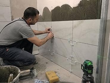 full construction: Укладка плитки на стену | Керамическая плитка 3-5 лет опыта — 1